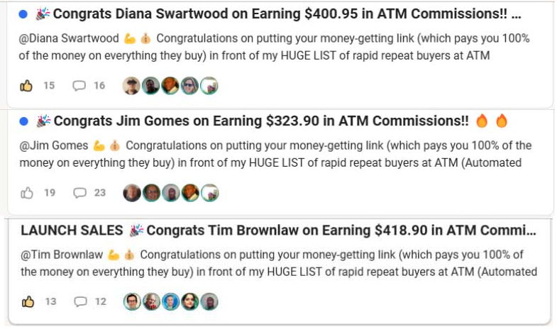 ATM Testimonials